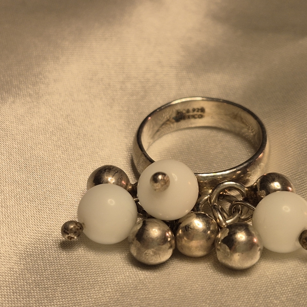 HOB Mexico Sterling Silver ChaCha RING. FUN & Festive! - Picture 2 of 8